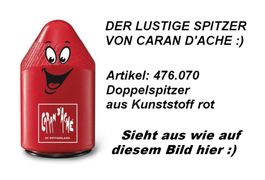 476.070 Spitzer * Doppelspitzer 476 ROT * Caran d'Ache Genf