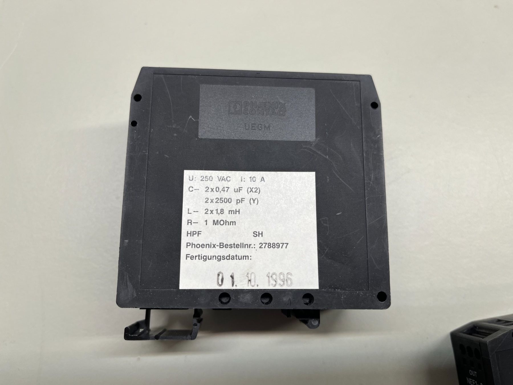 Componenti elettronici: Konvolut EMV Filter/ Entstörfilter – Usato da Jenaz venduto da Speedy350 1