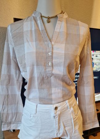 Light Plaid Shirt - Collection L. - Size EUR 40,