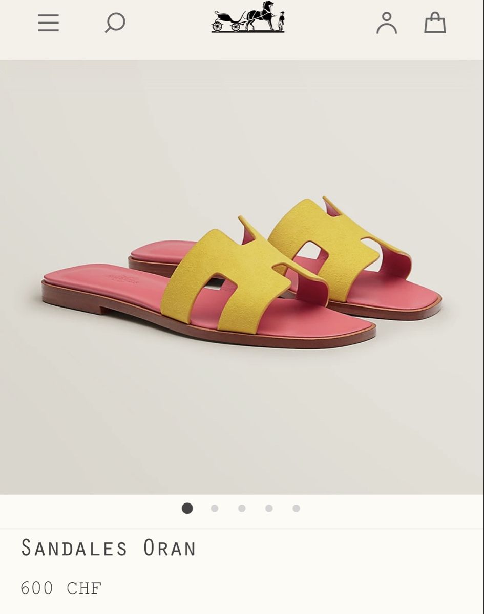 Hermès Scarpe da donna: Sandales Hermès Oran taille 38 – Usato da Lausanne venduto da Meganelausanne