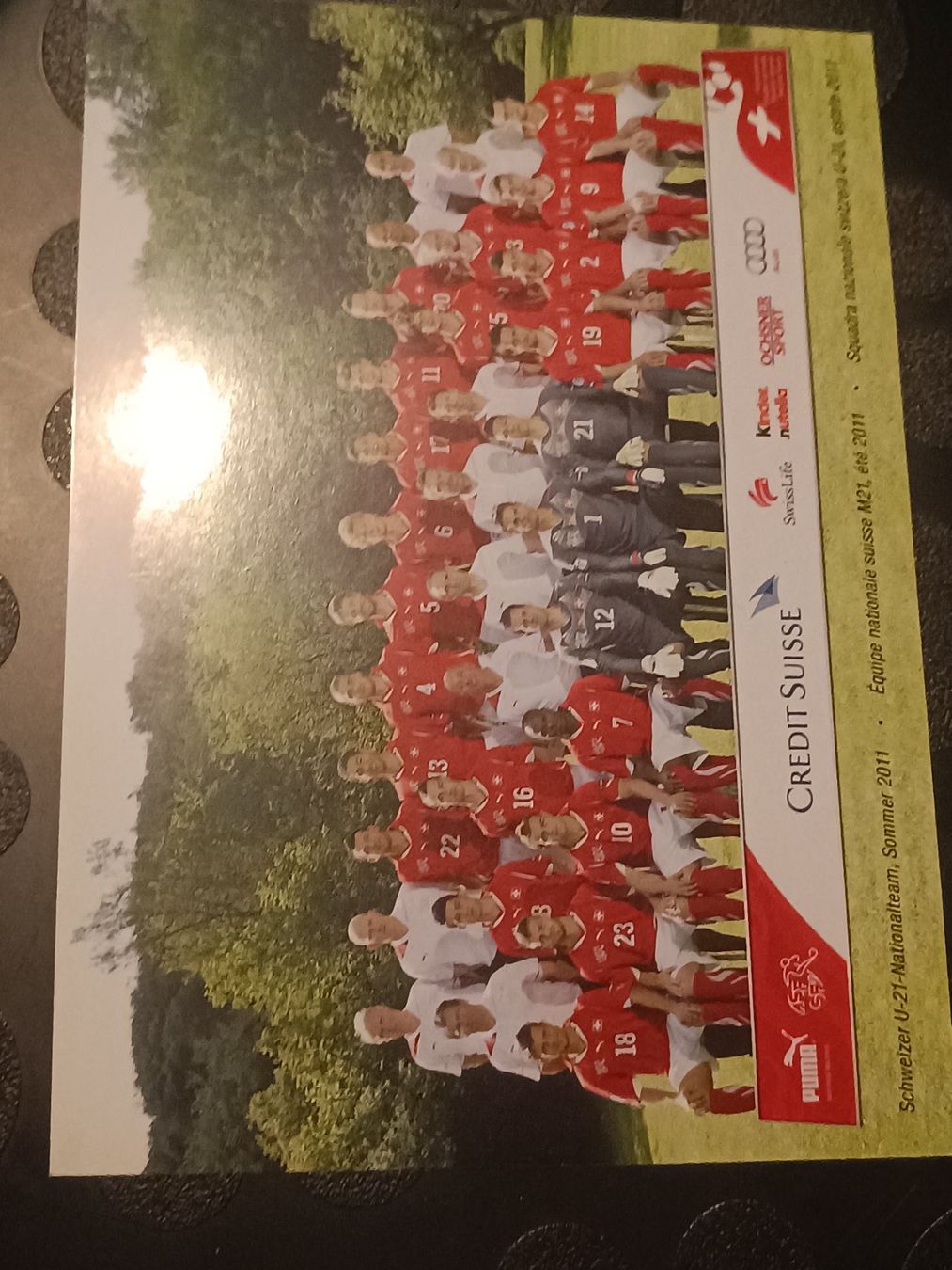 Autogramme: Granit  Xhaka - handsignierte SFV Autogrammkarte – Gebraucht aus Menziken von Artographs 1