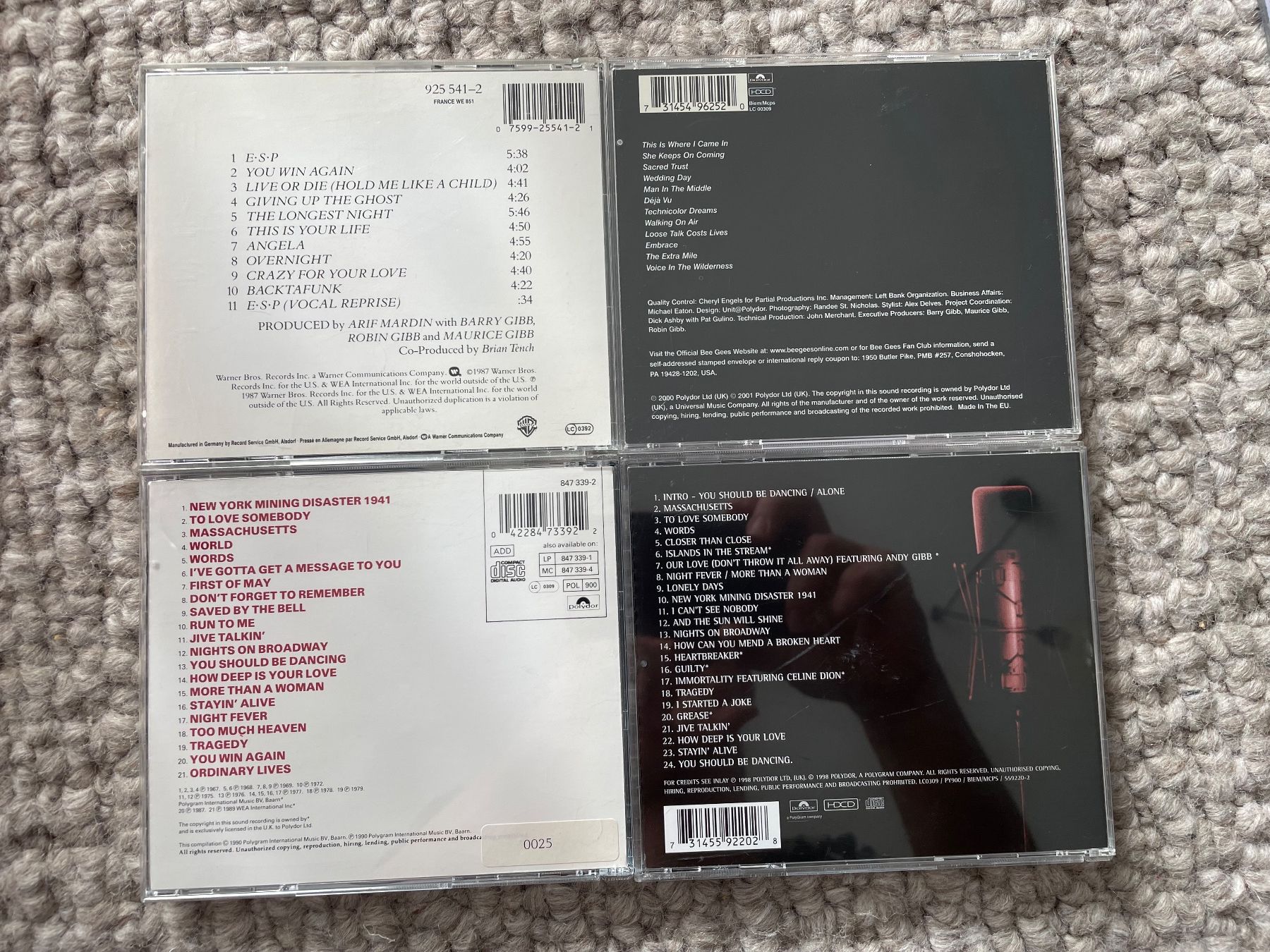 CDs: 4x Bee Gees – Neu (gemäss Beschreibung) aus Reinach AG von trigger7811 1