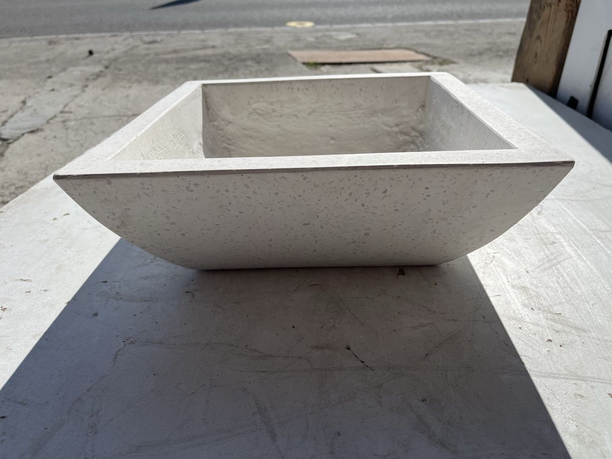Vasi per fiori: Pflanz/Bonsai Schale / Terrazzo, weiss – Nuovo (secondo la descrizione) da Wetzikon ZH venduto da seli03 3