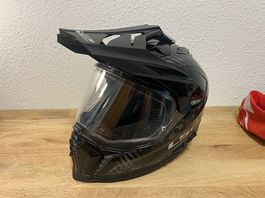 LS2 Explorer Plus Carbon  L (59-60cm)  neuwertig