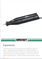 # MINICRAFT - Gravierstift #