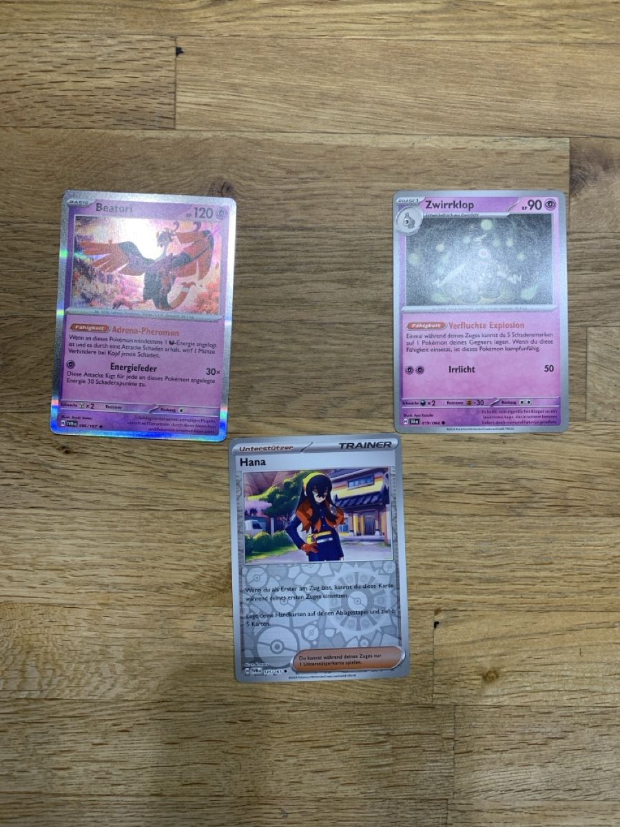 Pokémon Carte collezionabili: 3 Pokemon Karten – Usato da St. Gallen venduto da Jvegas
