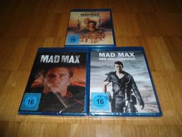 Mad Max 1,2 & 3 - 3 BLU-RAY-S - UNCUT