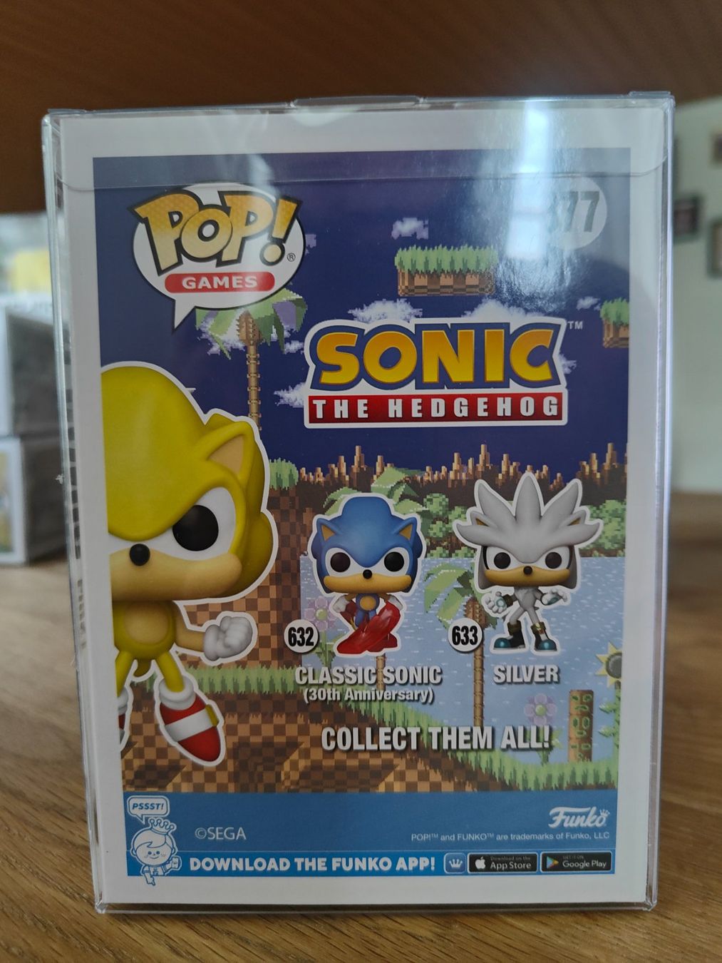 Funko Figurines: Funko Pop! Super Sonic first Appearance GitD 2022 Convention – D'occasion à Benken SG par beasty91 2