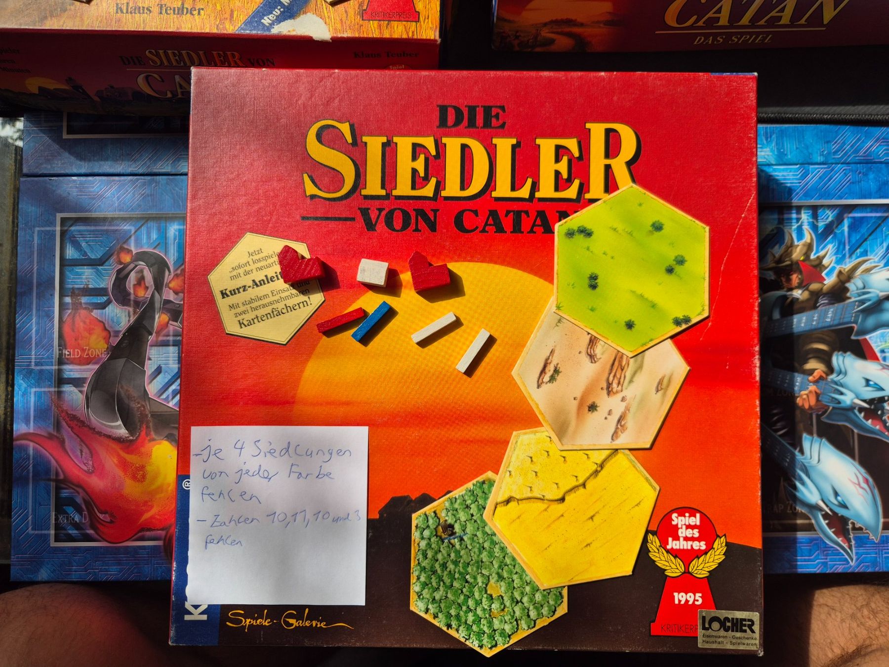 Kosmos Giochi: Siedler von Catan Ersatzteile Set – Usato da Opfikon venduto da Steins_Siedlung 3