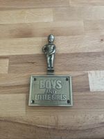 JOLIE PLAQUES ANTIQUES POUR TOILETTE