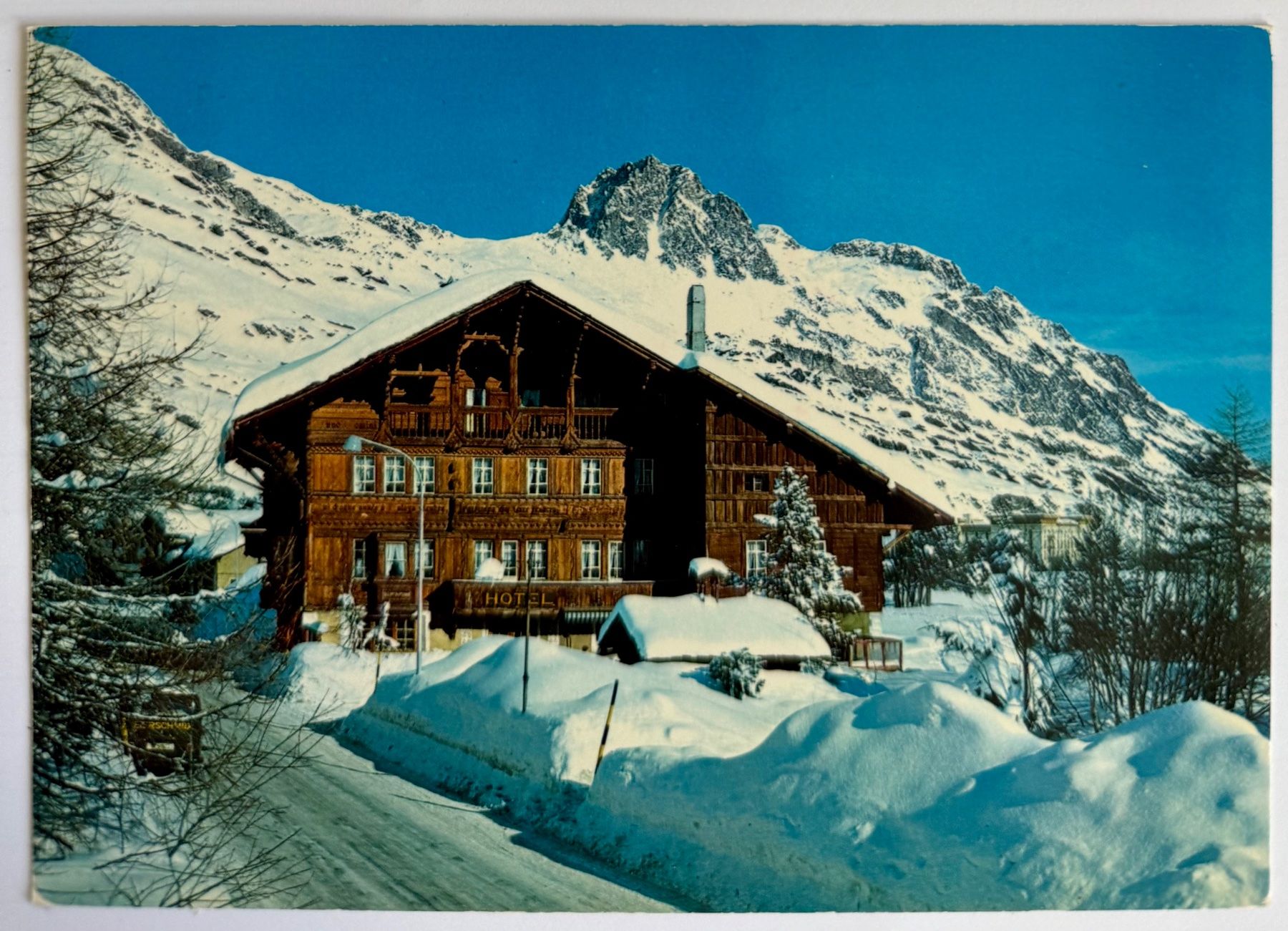 Ansichtskarten: Maloja - Hotel Schweizerhaus 1976 – Gebraucht aus Lutry von Ediego