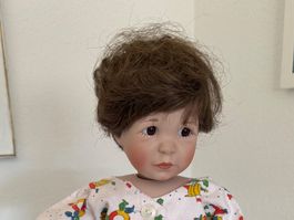 Geanne Singer Puppe, Ashton Drake, Pijama, inkl. Teddy, 1991