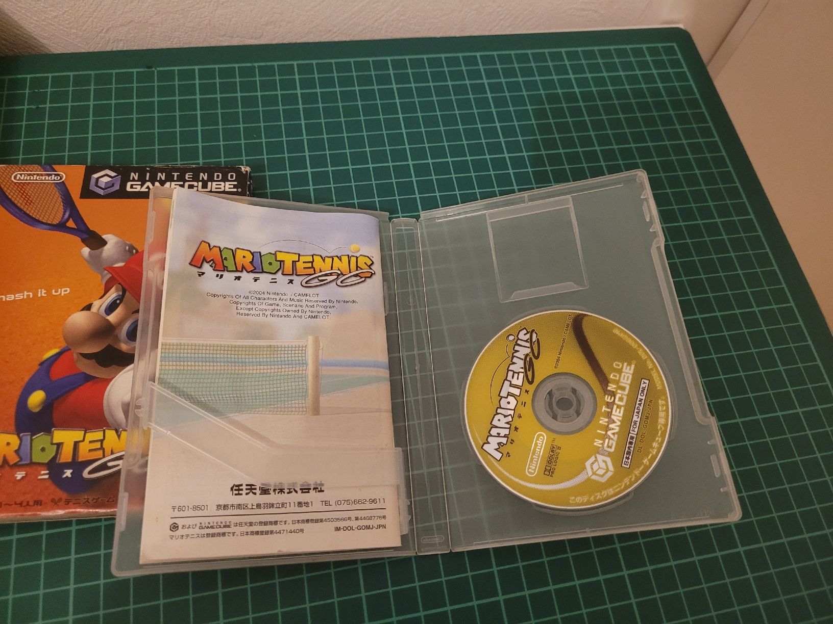Nintendo Spiele: Mario Tennis GC for Nintendo GameCube, complete. – Gebraucht aus Meyrin von Retro-GZ 2