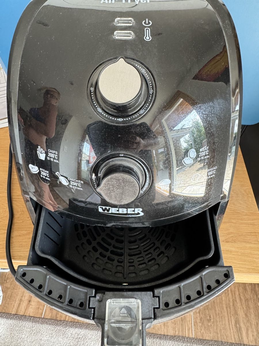 Weber Küchengeräte: Weber Heissluftfritteuse wie neu – Gebraucht aus Unterkulm von mahu87 1