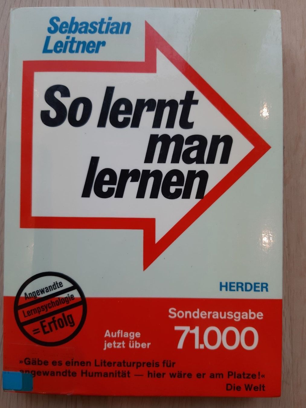 Libri: So lernt man lernen – Usato da Riedern venduto da martigni_88