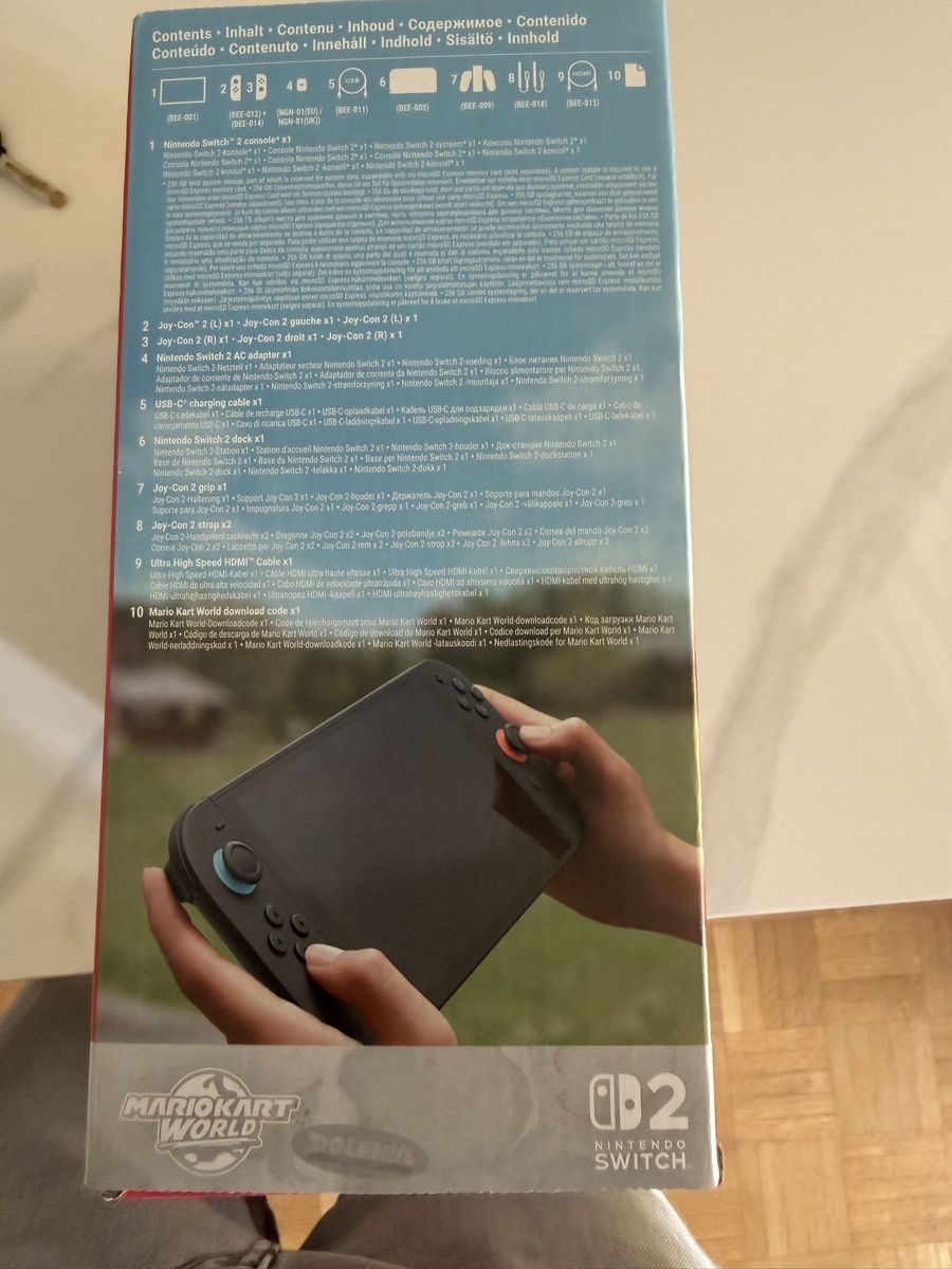 Nintendo Console: Nintendo Switch 2 und Mario Kart neu – Nuovo e nell'imballaggio originale da Schlieren venduto da hur_z5zh 1