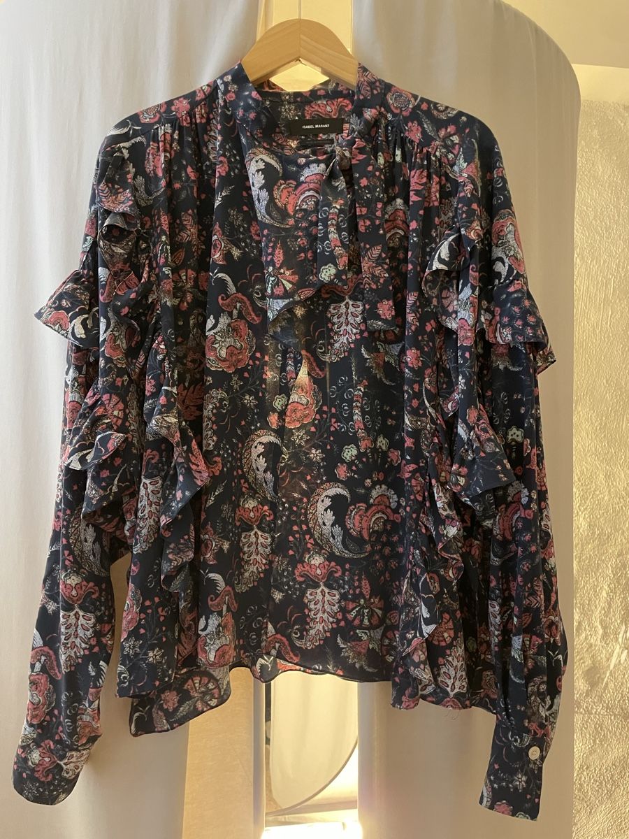 Isabel Marant Chemisiers: Isabel Marant Seidenbluse oversize Gr. 36 – Neuf (Voir description) à Windisch par rascale