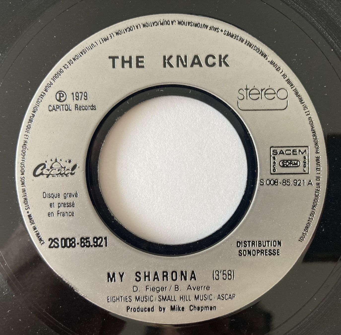 Schallplatten: THE KNACK - MY SHARONA – Gebraucht aus Bottens von hotter-than-hell 2