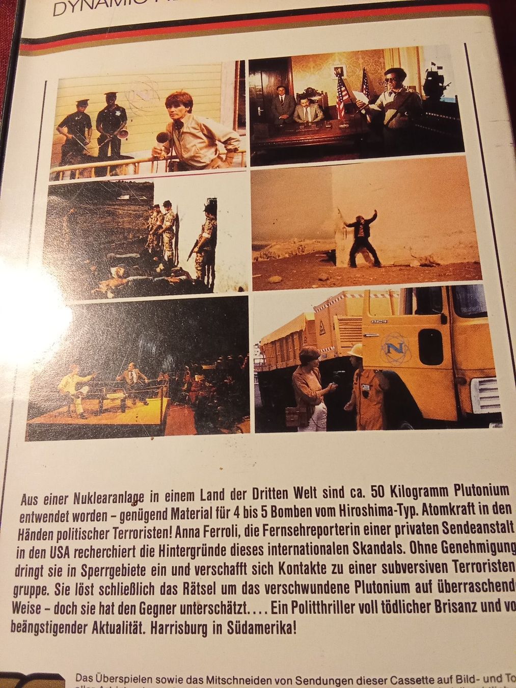 Tutti i VHS: Plutonium (BRD 1978) Dynamic Video VHS 5011 – Usato da Remetschwil venduto da Hofiii 1