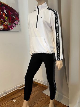 DKNY Sport Set Oberteil Gr. L+ Leggings Gr.M neuwertig