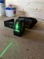 Kreuzlinienlaser grün komplettes sett GUTER ZUSTAND !!