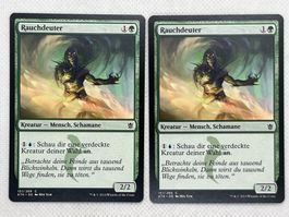 Magic the Gathering Rauchdeuter 2 Karten guter Zustand