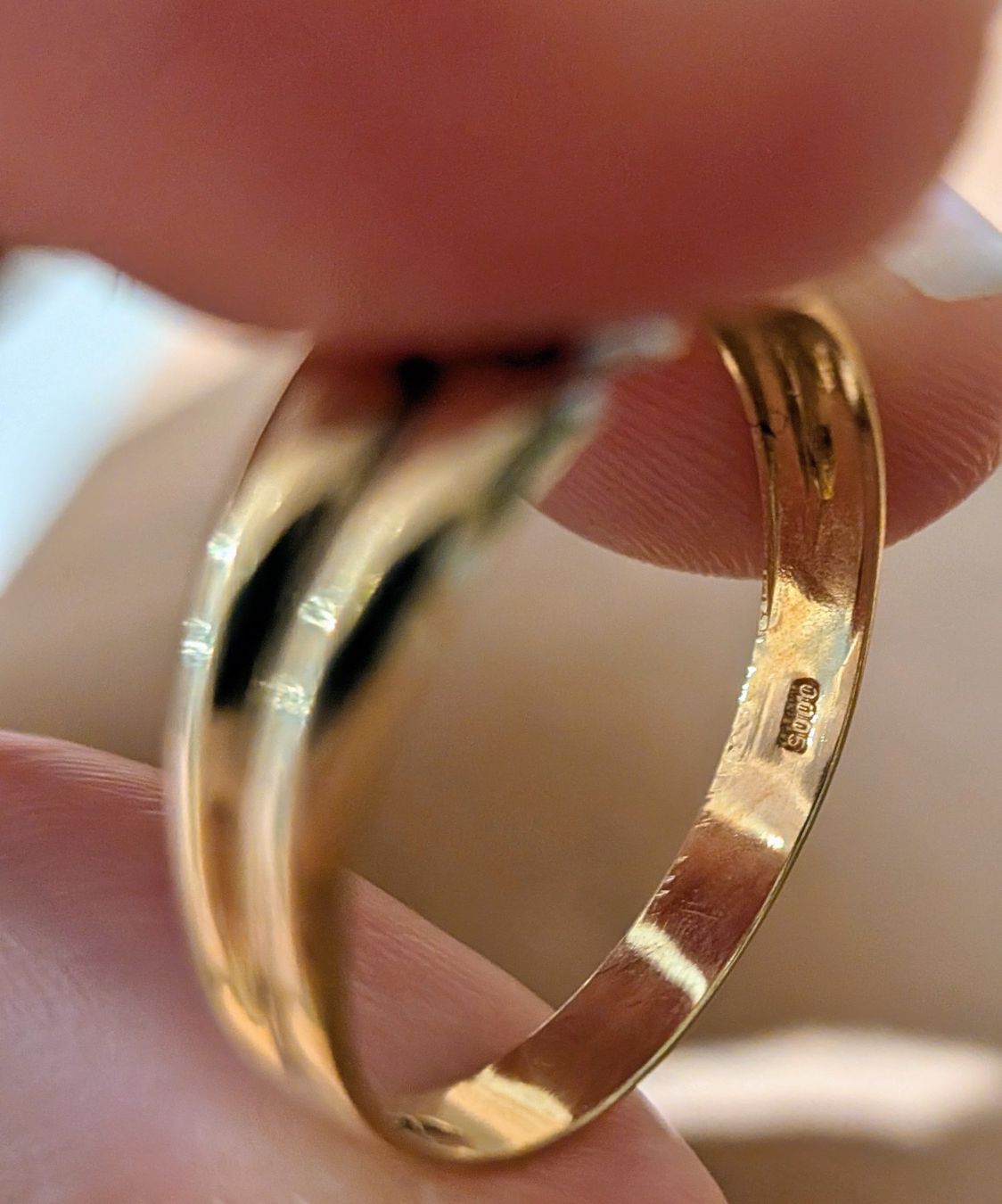 Anelli: Goldring 18K mit Diamanten 0.05 – Usato da St. Gallen venduto da geekola 3