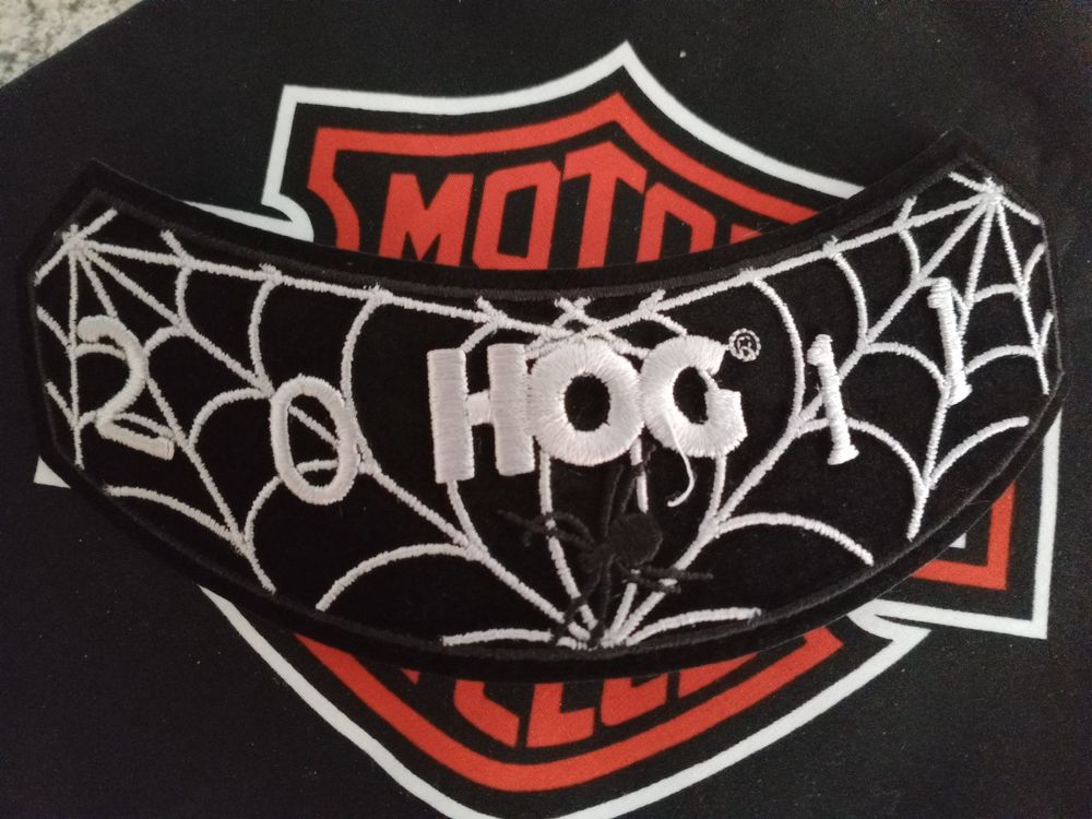 Harley Davidson HOG 2011 Chapter Patch, Top Rocker! (Neu (gemäss ...