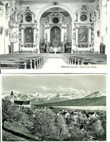 Hitzkirch LU 2 AK Kirche von Innen 1910 gut erhalten
