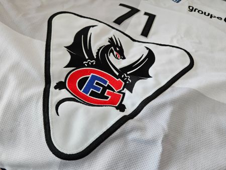 Maillot Gotteron 24/25 porté et signé par K. Mottet