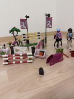 Playmobil Reitturnier Set mit Zubehör gebrauchter Zustand