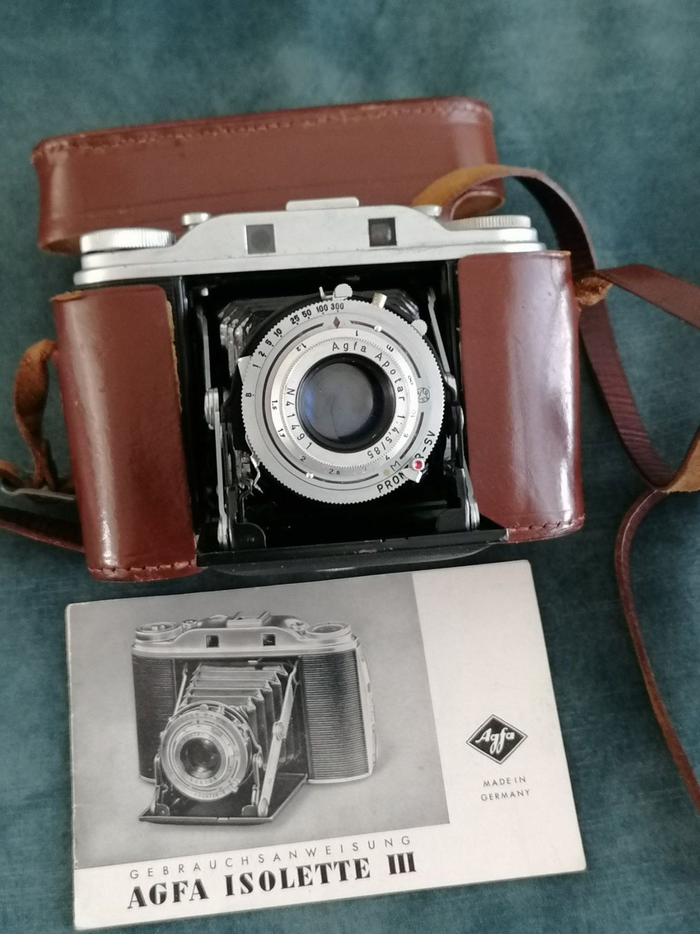 Agfa Fotocamera: Agfa Isolette III - Vintage Mittelformat Foroaparat – Usato da Basel venduto da vintagecollector