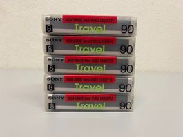 Sony Travel P5-90TR Video 8 Videokassette