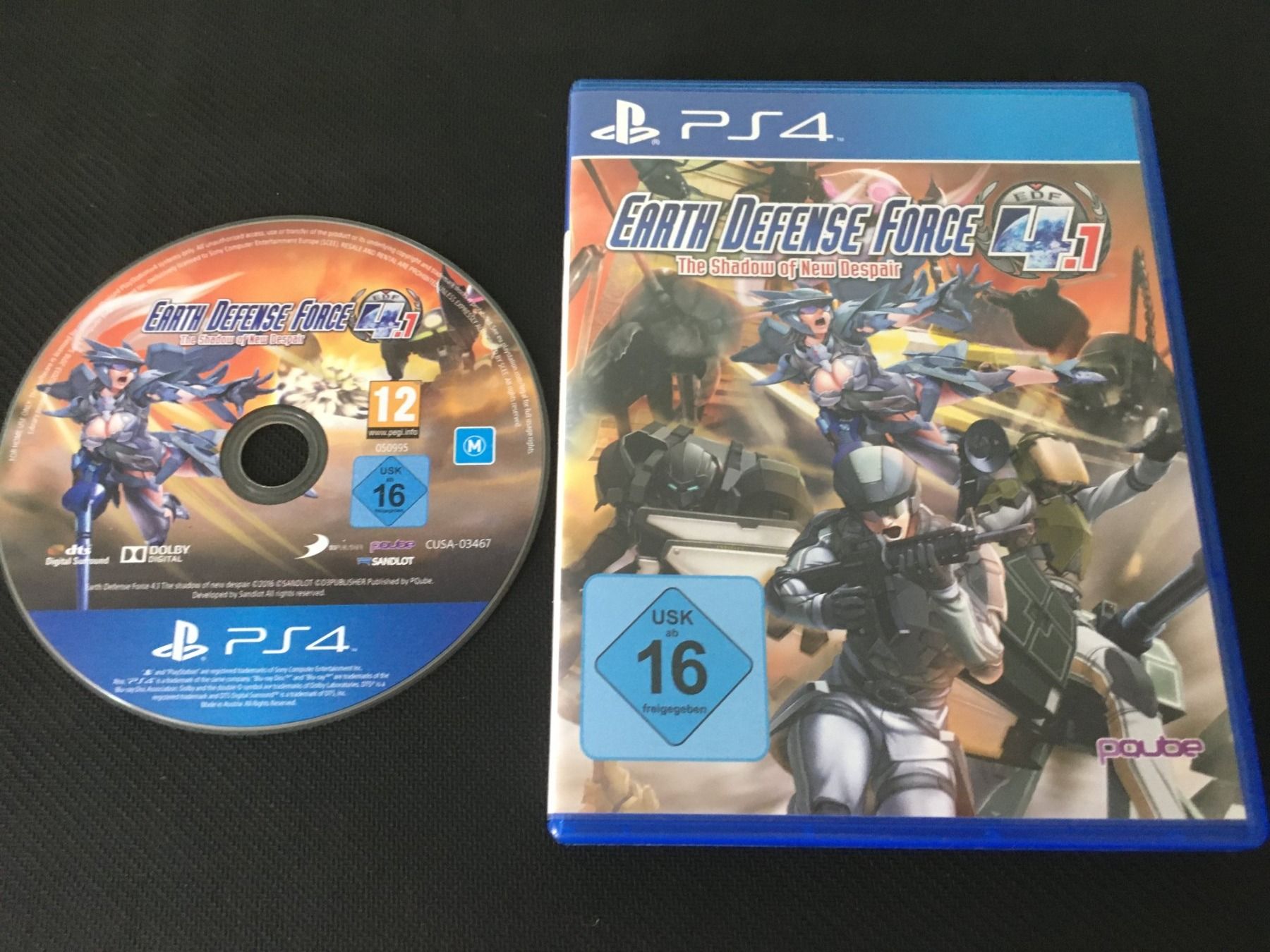 Sony Spiele: Earth Defense Force 4.1 für PS4 – Gebraucht aus St.Gallen von sjosjo