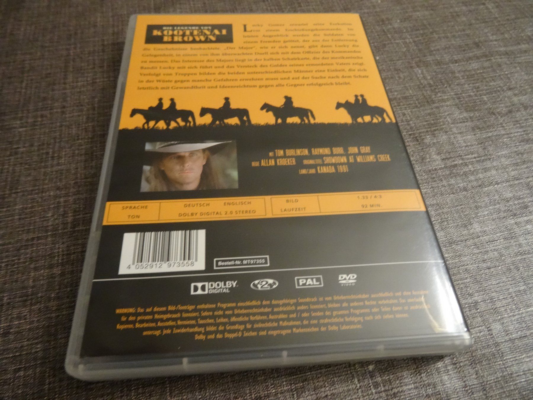 Tutti i DVDs: Die Legende von Kootenai Brown DVD – Usato da Olten venduto da Disc-Verkauf 2