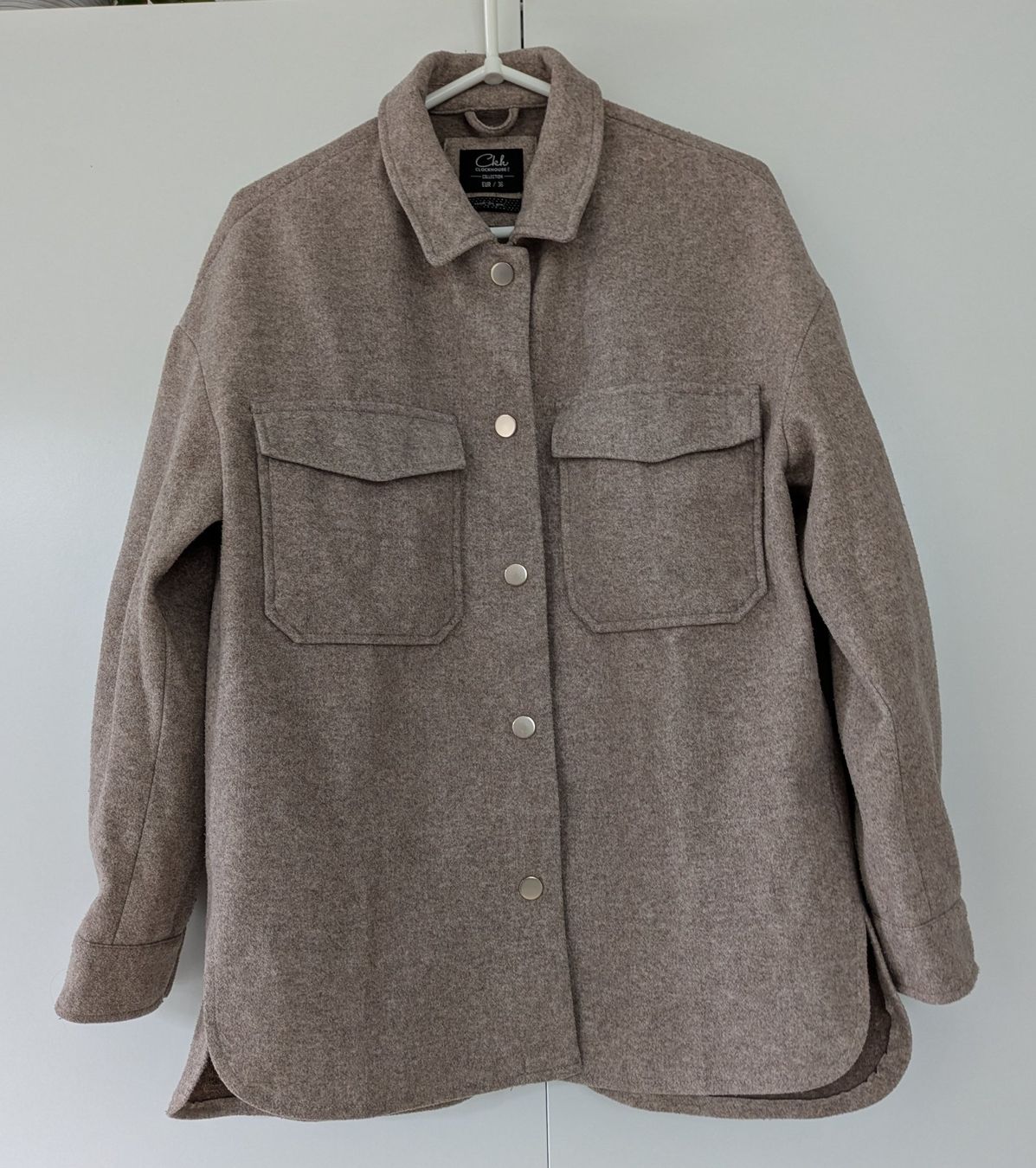 C&A Vestes: Flanell-Jacke oversize "Clockhouse/C&A" Gr. 36 – D'occasion à Bonstetten par Scoutinggirl