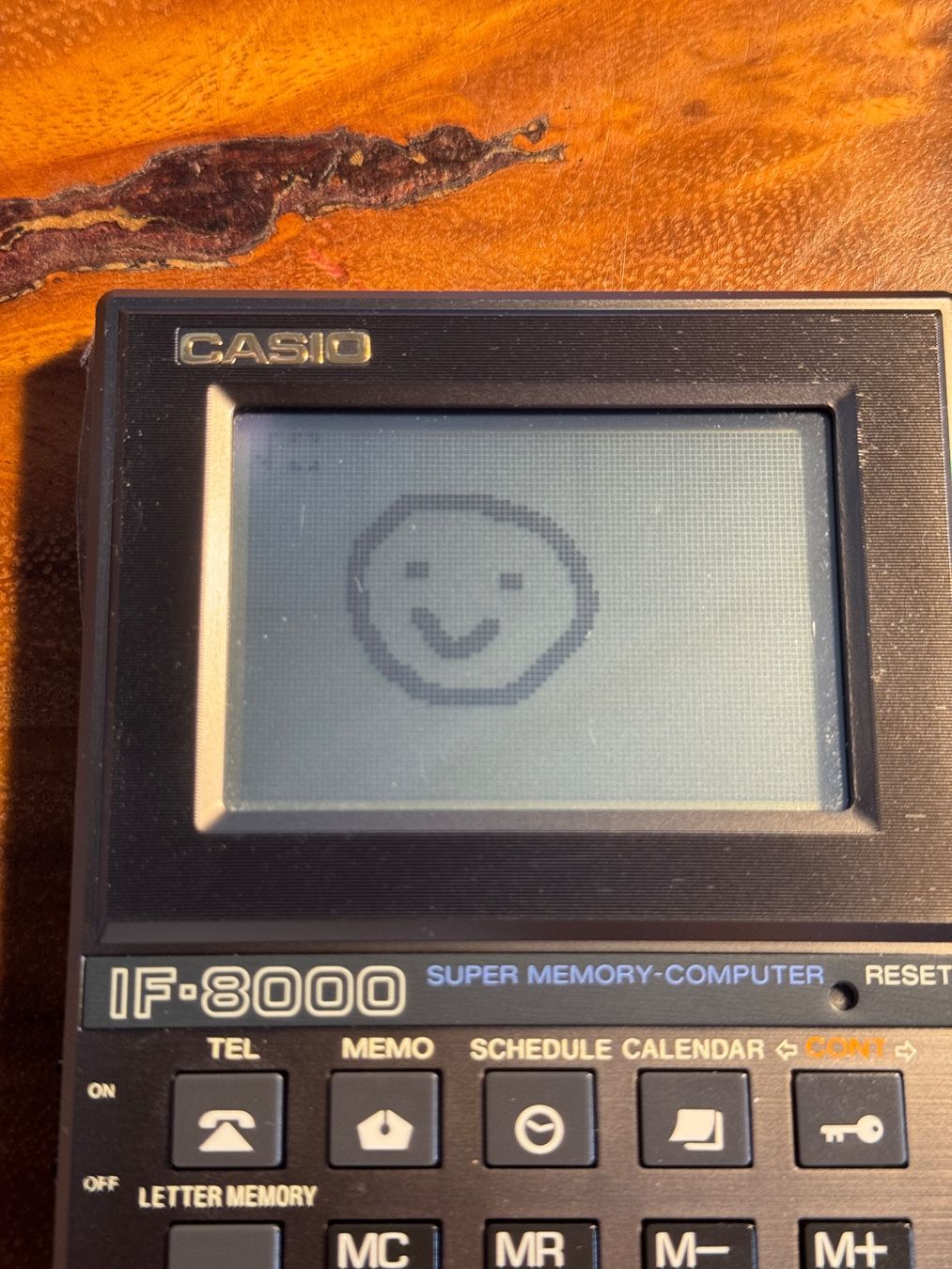 Casio Palmari: Casio IF-8000 Vintage Digital Tagebuch – Usato da Kleinandelfingen venduto da _Sebi 9