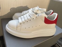 Alexander McQueen Sneaker femme blanc/rouge taille 36 