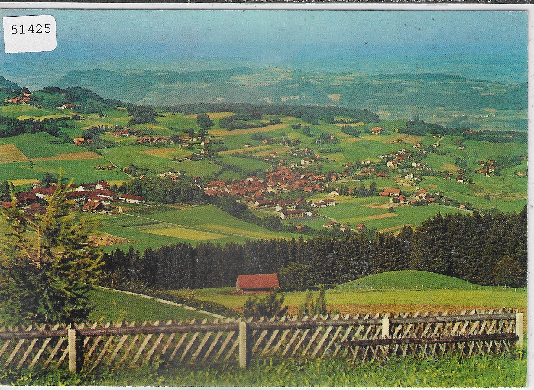 Cartoline postali: Riggisberg - Generalansicht – Usato da Ettingen venduto da Kartenplanet