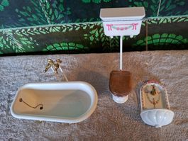 Traumhaftes nostalgisches Puppenhausbadezimmer Bodo Hennig