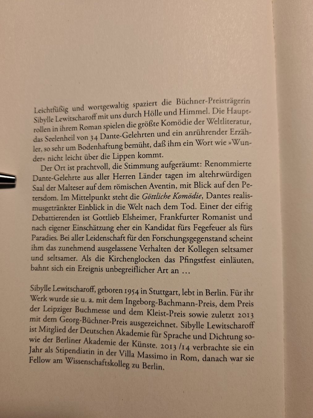 Bücher: Das Pfingstwunder / Sibylle Lewitscharoff – Gebraucht aus Ottenbach von Rasenmaeeher 1