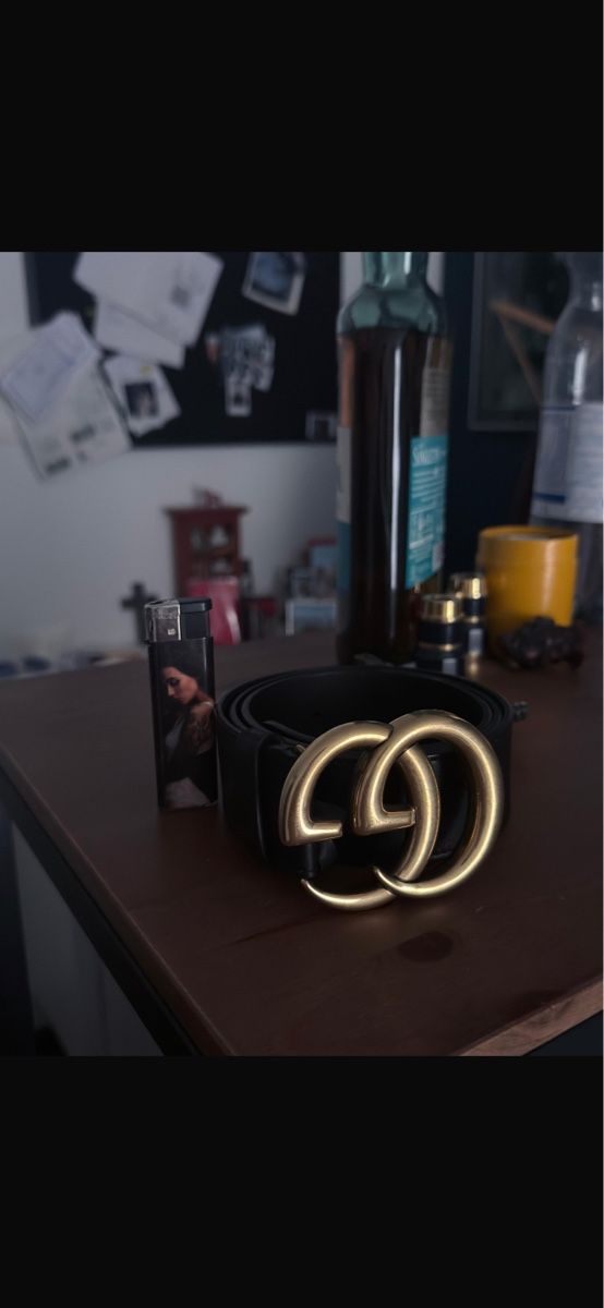 Gucci Cinture: Gucci marmont wide belt – Nuovo (secondo la descrizione) da Winterthur venduto da Watchuser101