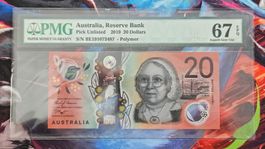 Australie 20 Dollars 2019 PMG 67