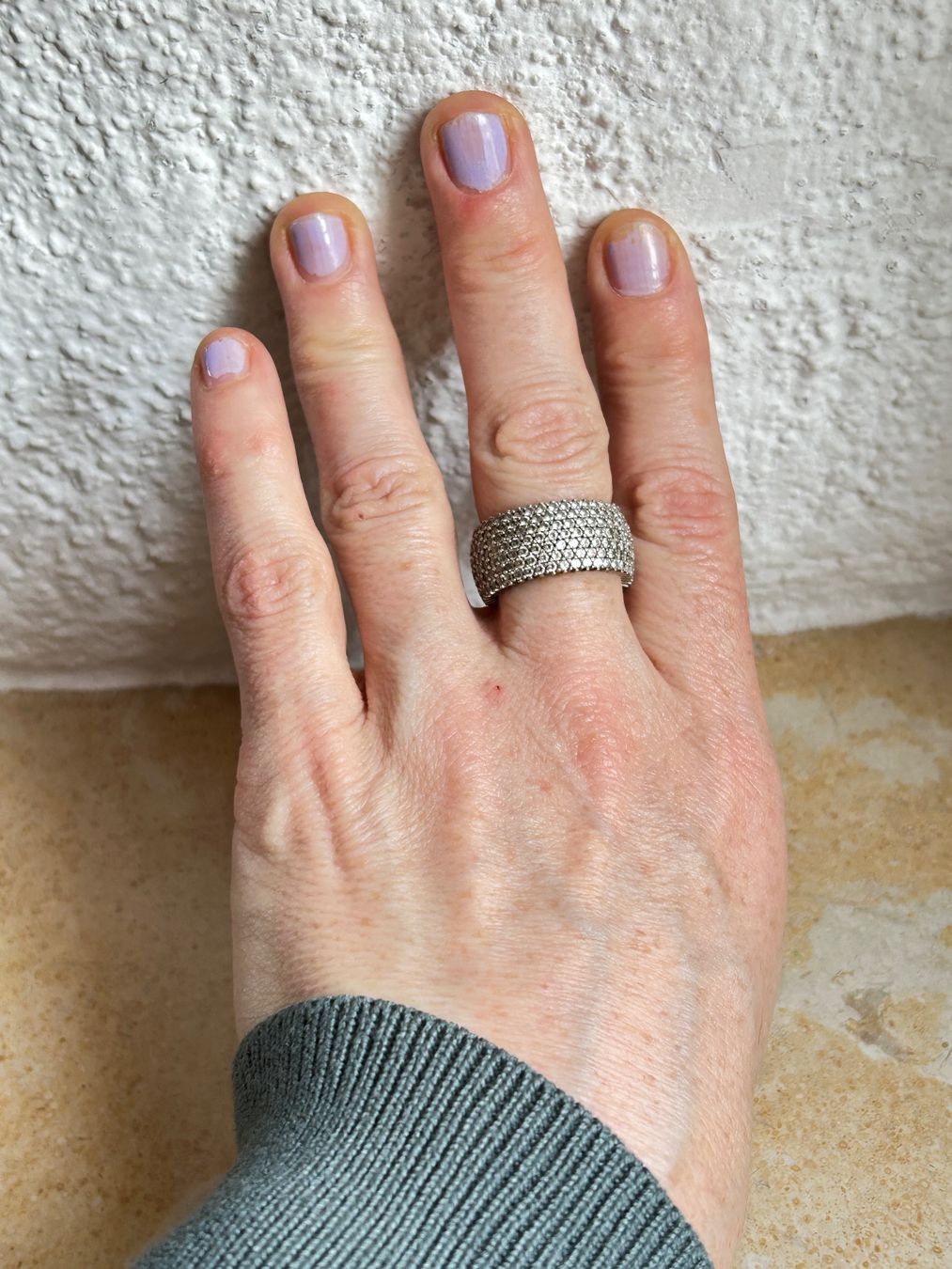 Bagues: Funkelnder Silberring TIMELESS, Grösse 58 – D'occasion à Laufen par Bellebellezza 2