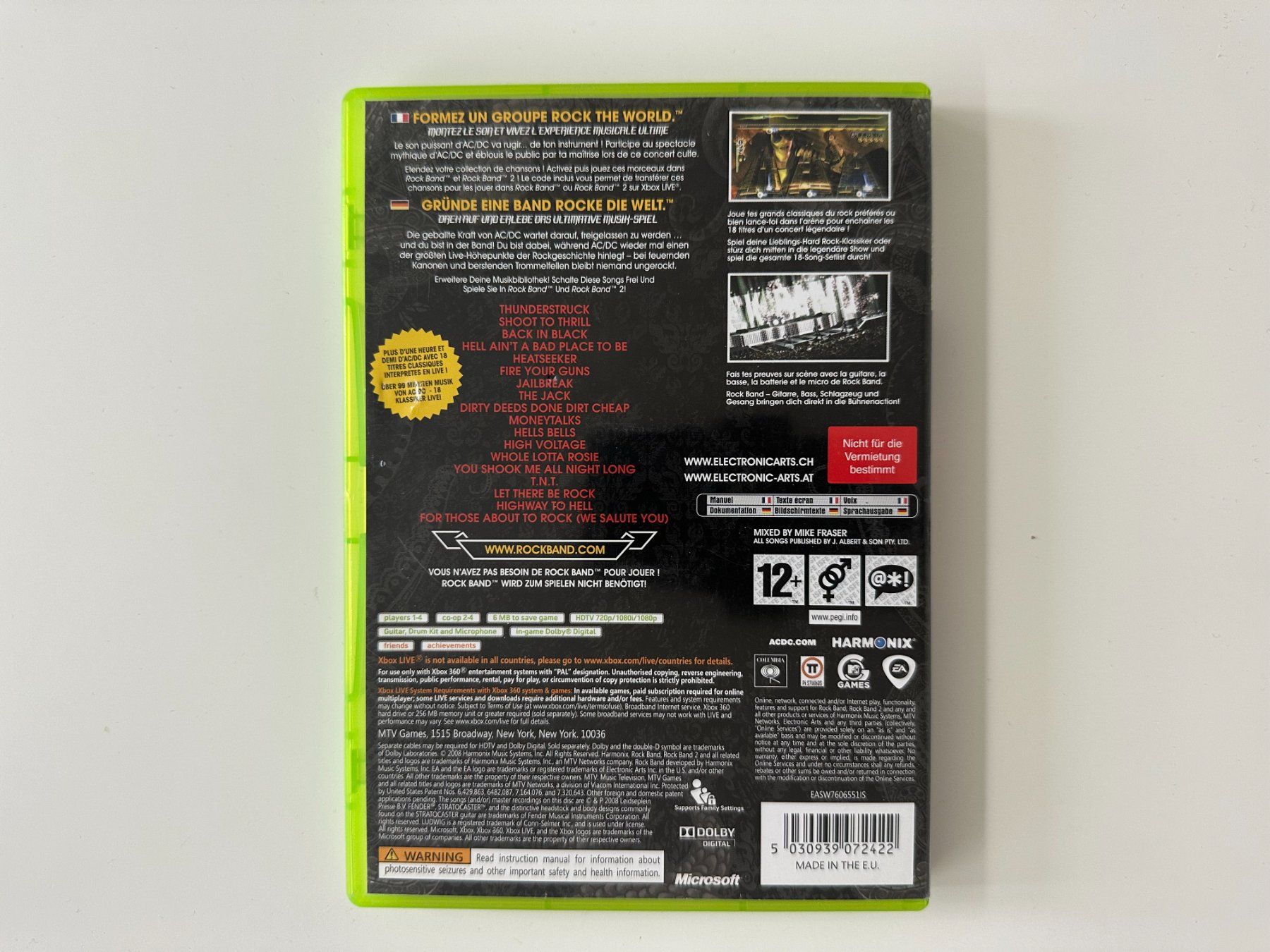 Microsoft Giochi: AC/DC Live: RockBand, Xbox 360 – Nuovo (secondo la descrizione) da Couvet venduto da Aura_aura 2