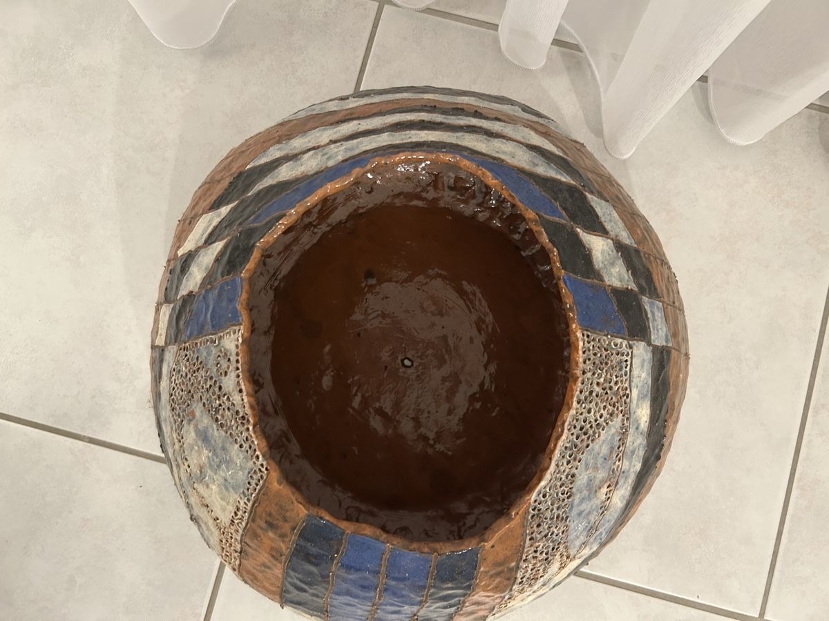 Töpfe: Handgefertigte Keramikschale - Dekorative Herbstschale 49 – Gebraucht aus Erlinsbach von Pelzpirat 2