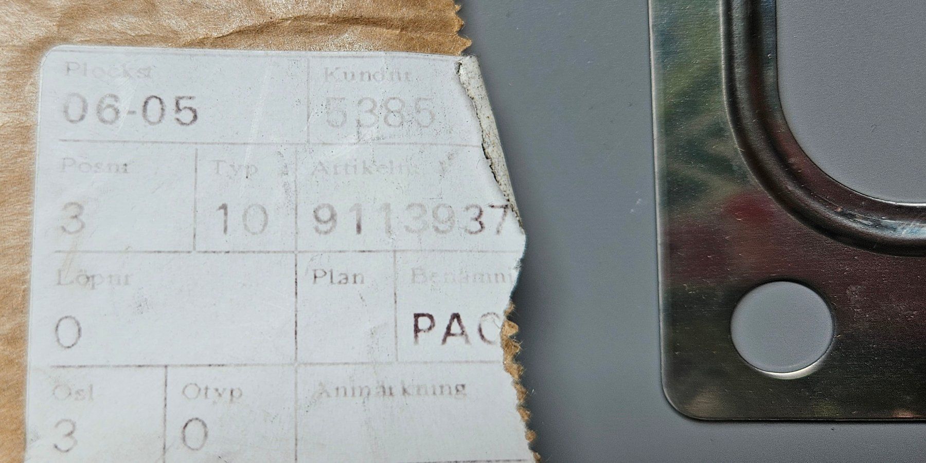 Saab Tutti pezzi di ricambio auto: SAAB Ersatzteile – Nuovo e nell'imballaggio originale da Brittnau venduto da leroyjethro 8
