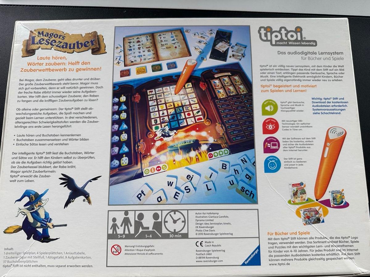 Tiptoi Spiele: Tiptoi Spiel: Zahlen-Roboter, Zahlenschatz, Lesezauber! – Gebraucht aus Roggwil TG von sch_6dls 9