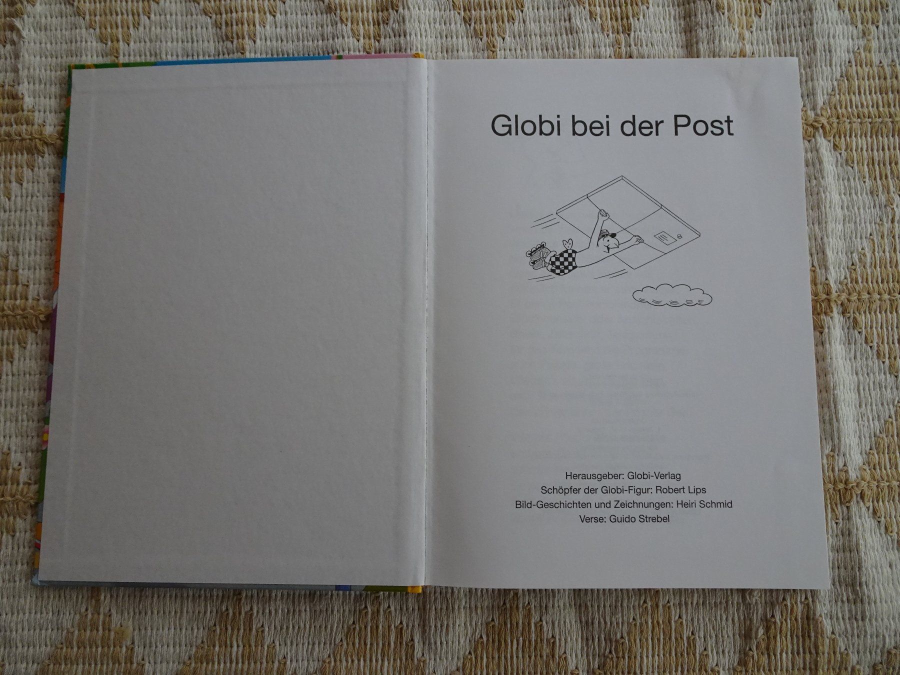 Comics: Globi bei der Post - 1. Auflage - unbemalt - G 27 – Gebraucht aus Küssnacht am Rigi von Bookslove 1