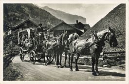 Berner Oberland  BE  -  Pferde-Kutschen-Rundfahrt  um 1937